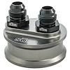 18-TOP76-34-22 76 mm Spin-on Oil Filter Take-Off Plate, 3/4 in.-16 Thread [Billet Aluminum] - image 1