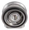 19-SP76-22-22 Hyperflow Sandwich Oil Filter Adapter, Billet Aluminum Oil Filter Sandwich Plate Adaper, 22 mm x 1.5 - image 2