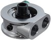 19-SPTB76-34-180-22 HyperFlow Billet Sandwich Adapter, 180-Degree F Thermostat, 3/4 in.-16 [Billet Aluminum] - image 2