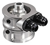 19-SP76-F86-22 Hyperflow Sandwich Oil Filter Adapter for BRZ/FR-S/86, w/ Spacer For Recessed Oil Filter Applications
