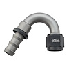 22-AN06PL06-150 Hose End, AN to PushLock Fitting, AN06 Female to -06 PushLock Male, 150-Degree - image 1