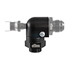 22-M22-90-NPT18 ProLine Port Adapter, Fully Articulating, 90-Degree 22 mm Proline Adapter, w/ 1/8 in. NPT Port - image 1