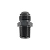 22-NPT12AN08-00 Adapter Fitting, 1/2 in. NPT Male to AN08 Male, Straight [Anodized Aluminum] - image 1