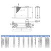 50-607-7612 6-Series ProLine STD Oil Cooler, 7-Row, 22 mm x 1.5 Female Ports - image 2