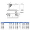 50-634-4064 6-Series STD Oil Cooler, AN Male, 34-Row, AN16 Male Ports - image 2