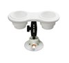 MC5303B 2-Cup Holder, Angle Mount - Black - image 2