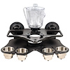 MC5348B Double Decker Party Barge, Portable Bar - Black - image 1