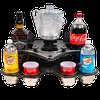 MC5348B Double Decker Party Barge, Portable Bar - Black - image 2
