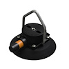 VM1015B 4.5" SeaSucker with Pointed Stainless Steel D-Ring  - Black - image 1