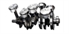CRANK / ROD KIT CHEVY SMA - image 1