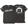 Bootlegger Outlaw T-Shirt Dark Gray - image 1
