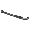 4 Inch Round Bent Tube Step Incl. Brackets Black - image 1