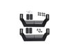 2-Piece Short Step Kit Fits all Rock Rails - image 2