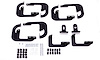 Tube Step Bracket Kit 2010-16 Toyota 4Runner - image 1