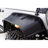 Front & Rear Flat Fender Flares 2007-16 Jeep Wrangler JK 2-Door/4-Door - image 1