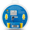 Contractor VL Earplug Headphones Yellow Earbuds and Blue Cord with Interchangeable Yellow Foam and Silicone Earplugs - image 3
