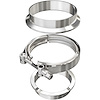 Stainless Steel Exhaust V-Band Clamp Clamp Diameter: 3" - image 1