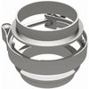 Stainless Steel Exhaust V-Band Clamp Clamp Diameter: 3" - image 2