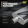 11378 Oval Straight-Through Performance Exhaust Muffler - image 3