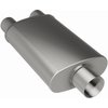 12198 Oval Straight-Through Performance Exhaust Muffler - image 2