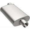 12229 Oval Straight-Through Performance Exhaust Muffler - image 2