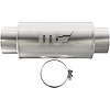 12776 Round Straight-Through Performance Exhaust Muffler - image 1