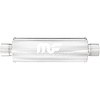12867 Round Straight-Through Performance Exhaust Muffler - image 1