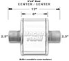 14148 Oval Straight-Through Performance Exhaust Muffler - image 2