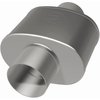 14150 Oval Straight-Through Performance Exhaust Muffler - image 3