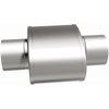 14150 Oval Straight-Through Performance Exhaust Muffler - image 4