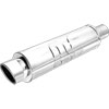 Street Series Universal Muffler With Single Tip Inlet/Outlet: 2.25"/3" - image 1