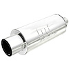 14822 Street Round Straight-Through Performance Exhaust Muffler - image 1