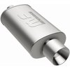 14832 Street Oval Straight-Through Performance Exhaust Muffler - image 2