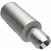 14836 Street Round Straight-Through Performance Exhaust Muffler - image 2