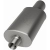 Race Series Universal Muffler With Single Tip Inlet/Outlet: 2.25"/4" - image 3