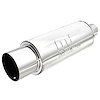 14857 Street Round Straight-Through Performance Exhaust Muffler - image 1