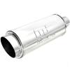 Street Series Universal Muffler With Single Tip Inlet/Outlet: 2.25"/4" - image 1