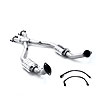Tru-X Pipe with Converters 2004 Mustang 4.6L - image 1