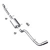 MF Series Cat-Back Exhaust System 2010 Silverado/Sierra 1500 6.0L Hybrid - image 1