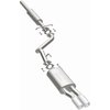 Touring Series Cat-Back Exhaust System 1993-98 VW Golf 2.0L L4 - image 2