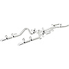 15815 Street Series Crossmember-Back Performance Exhaust System for 1964-1966 Ford Mustang - image 1