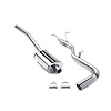 MF Series Cat-Back Exhaust System 2002-2004 Frontier 3.3L (Crew Cab, Long Bed) - image 1