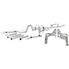 Street Series Crossmember-Back Exhaust System Kit 1964-67 Chevy Includes: - image 1