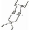 16596 Street Series Crossmember-Back Performance Exhaust System for 1955-1957 Chevrolet Bel Air - image 3