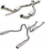 Complete Exhaust System with Catalytic Converters 2005-09 Mustang GT Includes: - image 1