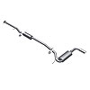 MF Series Cat-Back Exhaust System 2004-07 Saturn Vue V6 3.5L - image 1