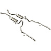 16788 Street Series Cat-Back Performance Exhaust System Fits Select Ford, Mercury Models - image 1