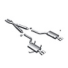 Cat-Back Exhaust System 2000-03 BMW M5 5.0L V8 - image 1