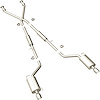 16862 Street Series Cat-Back Performance Exhaust System Fits Select Infiniti Models - image 1