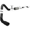 Black Series Cat-Back Performance Exhaust System 1999-2007 F-250/F-350 Super Duty 6.0L/7.3L Diesel - image 1